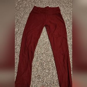 Burgundy Leggings 1XL/2XL